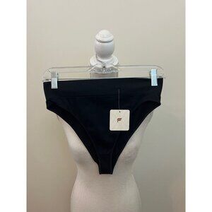 Fabletics High-Waisted Black Panty Size Large NWT